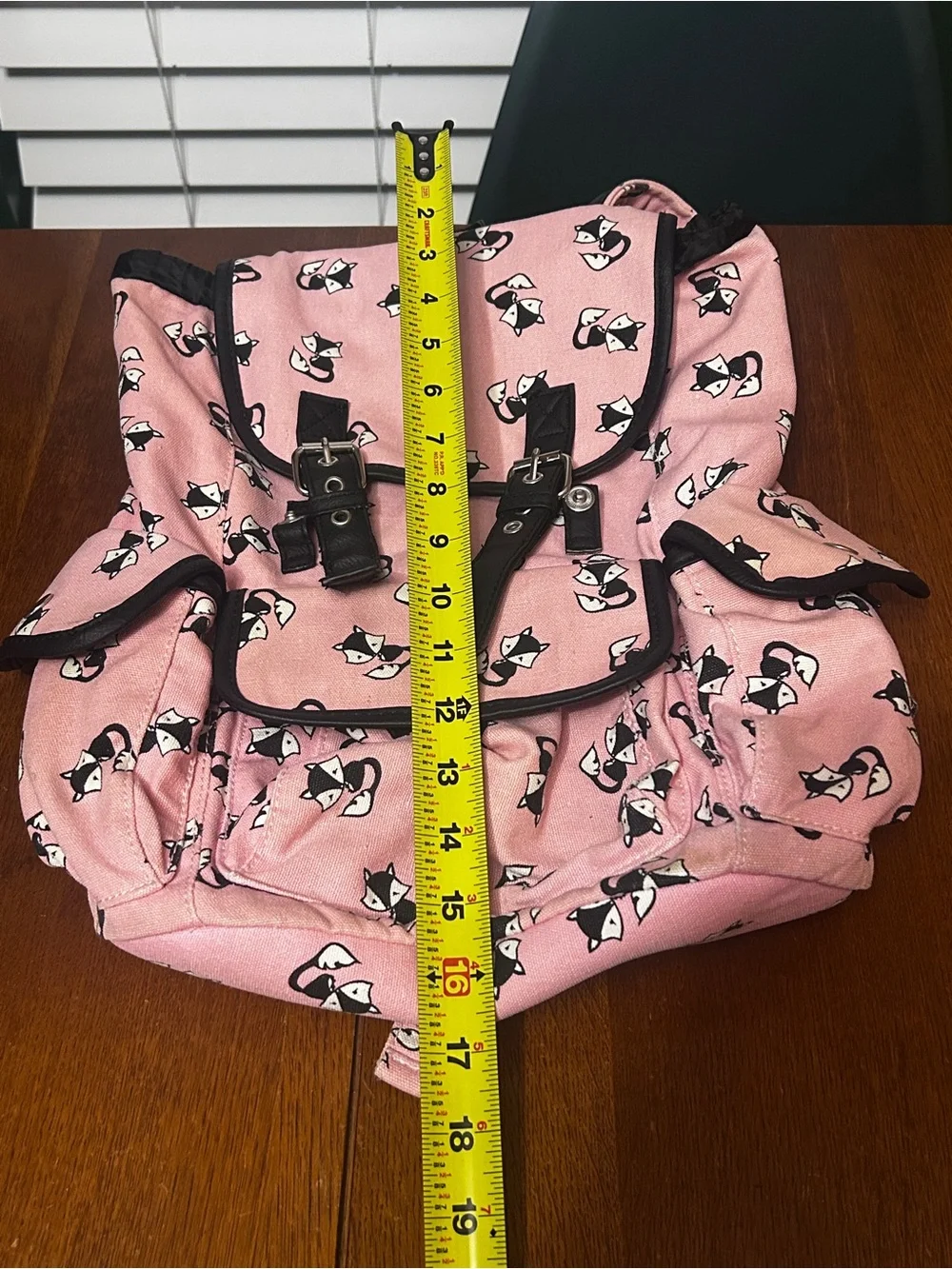 Candies fox backpack pink
